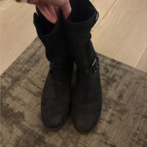 Frye Black Leather Women's Boots